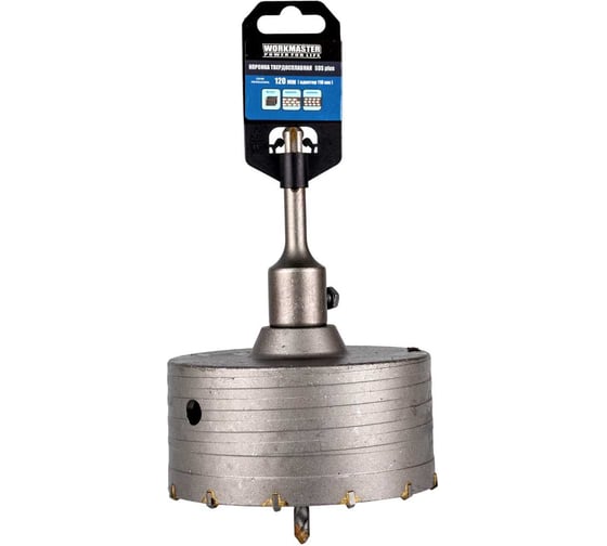 Изображение товара Коронка WorkMaster SDS plus по кирпичу 120 мм 7770-107