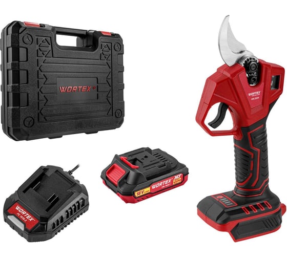 Изображение товара Аккумуляторный секатор WORTEX CBS 2030 ALL1 SET 1329798