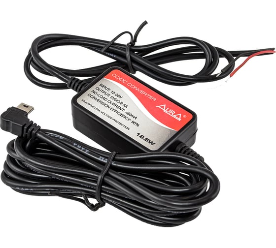 Изображение товара MiniUSB зарядный кабель с предохранителем AURA 3 м TPA-U031