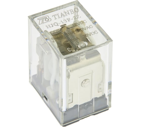 Изображение товара Реле электромагнитное Tianbo RELAY (40 шт/упак) HJQ-13F-12VDC-2Z 1286