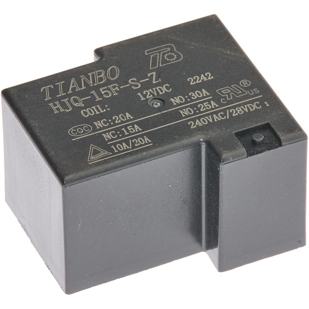 Изображение товара Реле электромагнитное Tianbo RELAY (50 шт/упак) HJQ-15F-12VDC-S-Z 1012