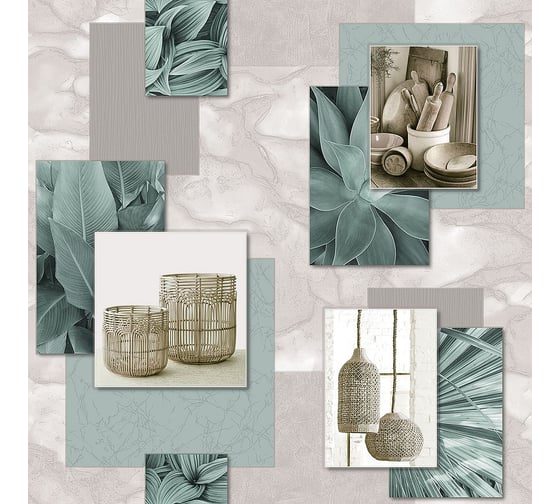 Изображение товара Обои виниловые FOX на бумажной основе, профильные, химтиснение, 0,53x10м Комфорт 12816 в