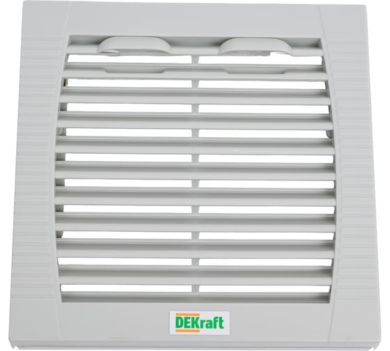 Изображение товара Фильтрующий вентилятор Dekraft IP55, 120 м3/ч, 230В, цвет RAL7035 35003DEK