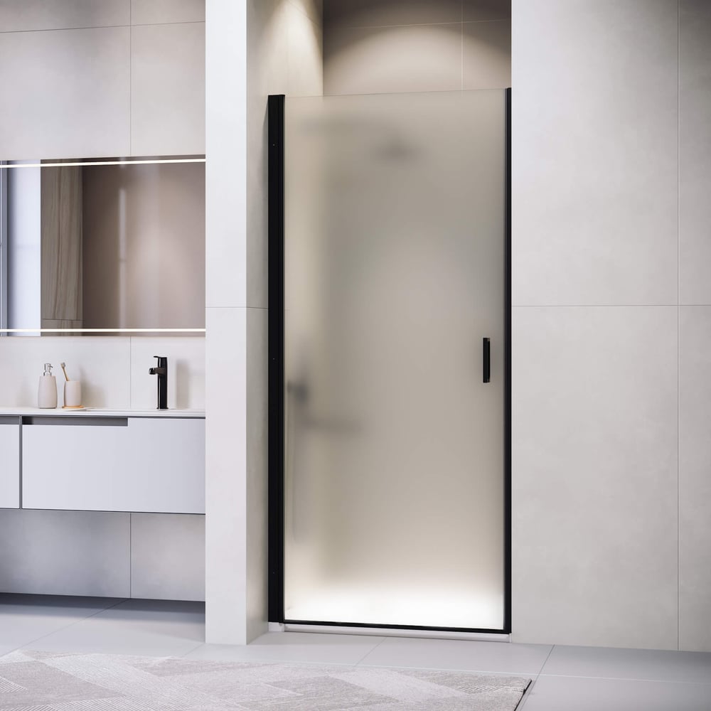 Изображение товара Душевая дверь RGW 80x195 матовая с регулируемой шириной и антикапля покрытием