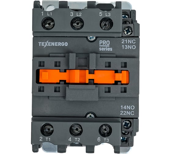 Изображение товара Пускатель магнитный Texenergo ПМ12-063150 380В УХЛ4 1з+1р Класс Б EURO вар. А PME12MT-338011