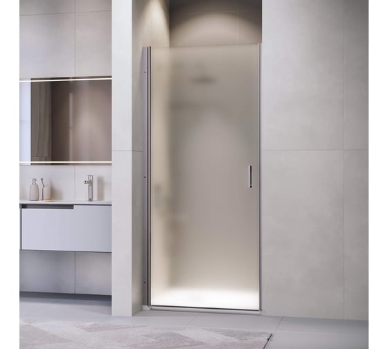 Изображение товара Душевая дверь RGW 60*195 LE-003-Gr Серый/Матовое/6 мм 351200306-210