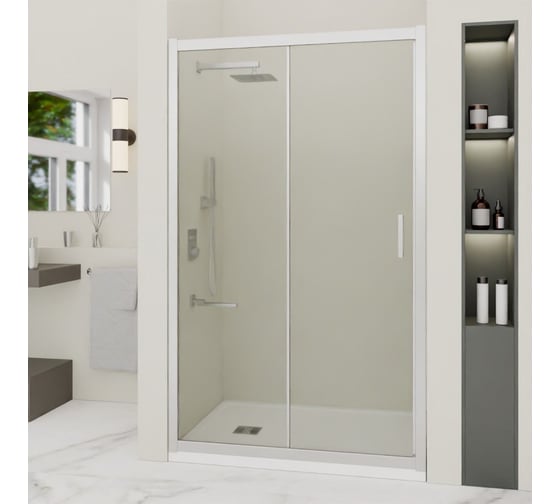 Изображение товара Душевая дверь RGW 150*195 PA-016 Хром/Прозрачное/6 мм 350801615-11