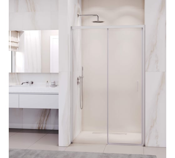 Изображение товара Душевая дверь RGW 140*195 PA-017 Хром/Прозрачное/6 мм (Easy) 350801714-11