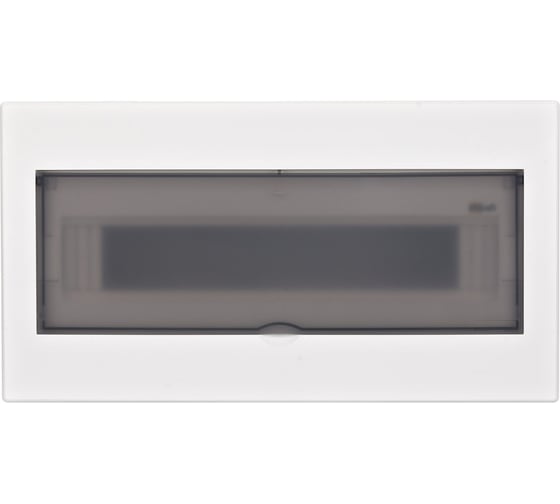 Изображение товара Корпус встраиваемый Dekraft прозрачная дверца 1 ряд 17 мод. IP41 ЩРВ-М 31074DEK