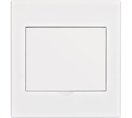 Изображение товара Корпус пластиковый Dekraft встраиваемый белая дверца 1 ряд 6 мод. IP41 ЩРВ-П 31081DEK