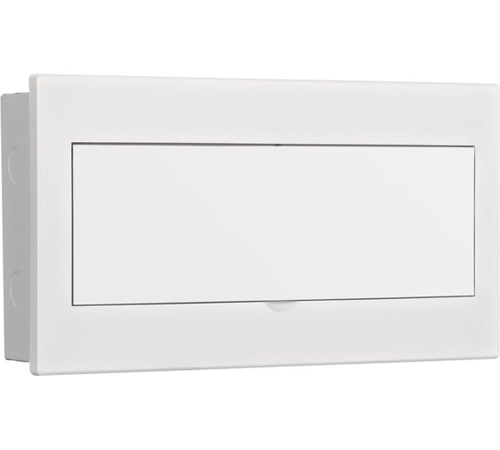 Изображение товара Корпус встраиваемый Dekraft белая дверца 1 ряд 17 мод. IP41 ЩРВ-М 31104DEK