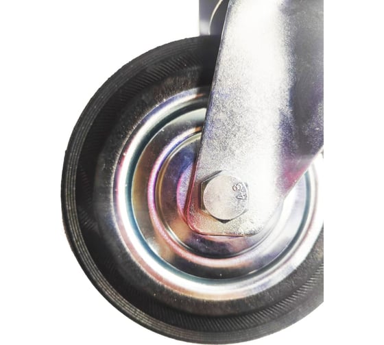 Изображение товара Колесо для строительных лесов поворотное с подшипником SAMGRUPP 125 мм SAMC-027001125