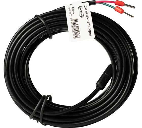 Изображение товара Датчик температуры для терморегулятора Warmcoin Black Улучшенный Датчик_WC_черный_1шт.