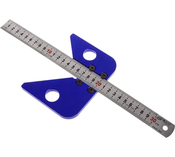 Изображение товара Металлическая линейка с держателем РеСоурс 300 мм RST.004.300