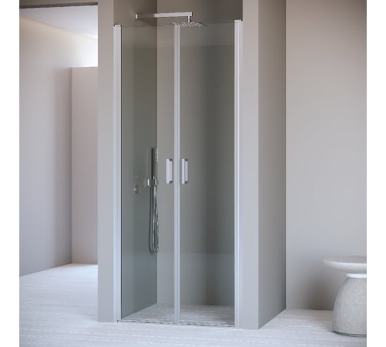 Изображение товара Душевая дверь RGW 120*195 PA-104 Хром/Прозрачное/6 мм (EasyClean) 060810412-11