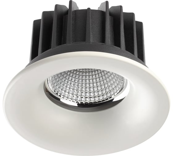 Изображение товара Встраиваемый светодиодный светильник NOVOTECH алюминий LED 30W DRUM 357604