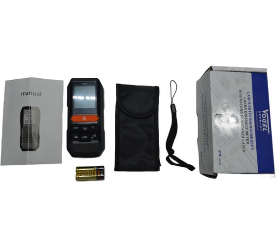 Изображение товара Дальномер лазерный Vogel 0,5-100x0.001 м, точность 5 мм 140134