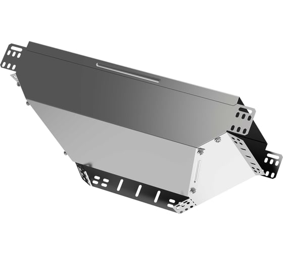 Изображение товара Ответвитель IEK ESCA Т-обр. верт. вниз боковой 100x200мм CLM50D-OVNB-100-200