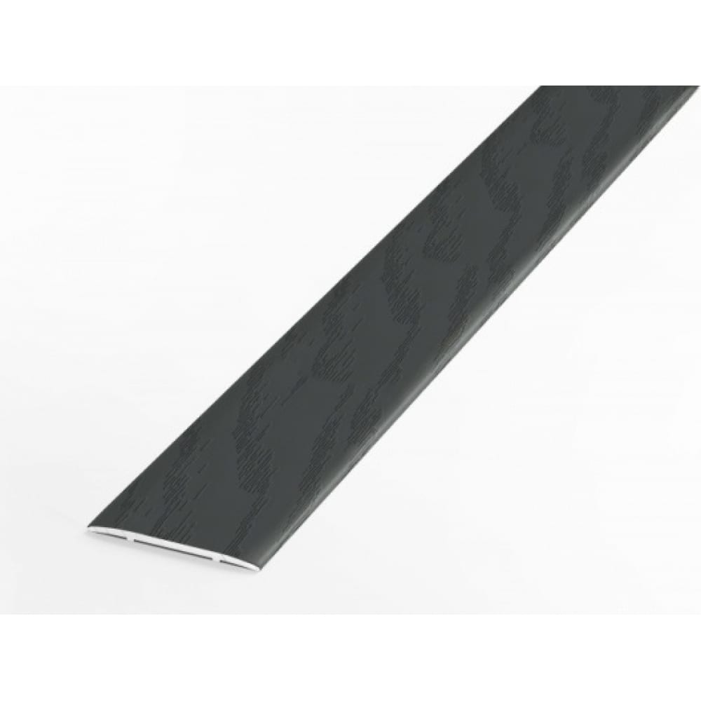 Прямой алюминиевый порог Лука декоративная планка классик 70 длина 450 см ширина 7 см ясень белёный