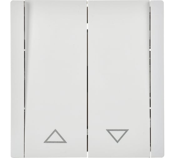 Изображение товара Выключатель жалюзи IEK FORTEPIANO 10А FP211 бел. FP-V15-0-10-1-K01