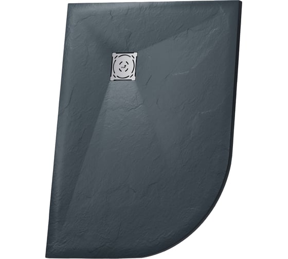 Изображение товара Душевой поддон RGW 90х120х2,5 ST/AR-0129G графит/асимметричный O 90 мм, каменный 16154129-02R