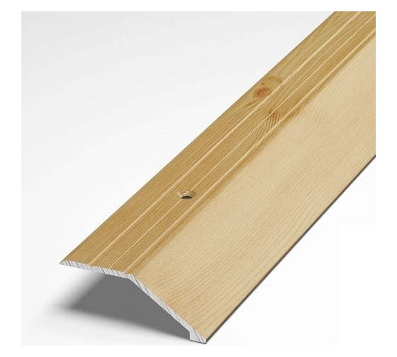 Изображение товара Порог разноуровневый алюминиевый (45 мм; 0.9 м; декоративный; сосна) Лука 00000001324