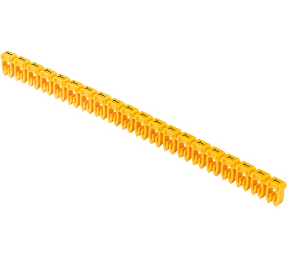 Изображение товара Маркер IEK открытого типа KE, 1,5-2,5мм2, символ T, 200штук/упаковка UMK-KE2-T