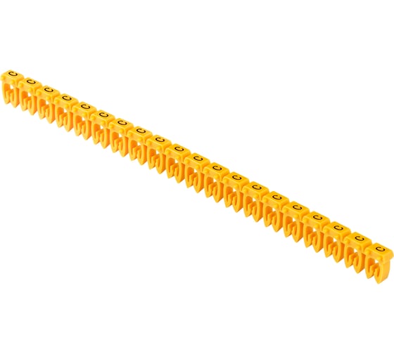 Изображение товара Маркер IEK открытого типа KE, 1,5-2,5мм2, символ C, 200штук/упаковка UMK-KE2-C