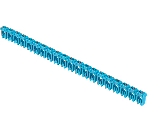 Изображение товара Маркер IEK открытого типа KE, 1,5-2,5мм2, символ 6, 500штук/упаковка UMK-KE2-6