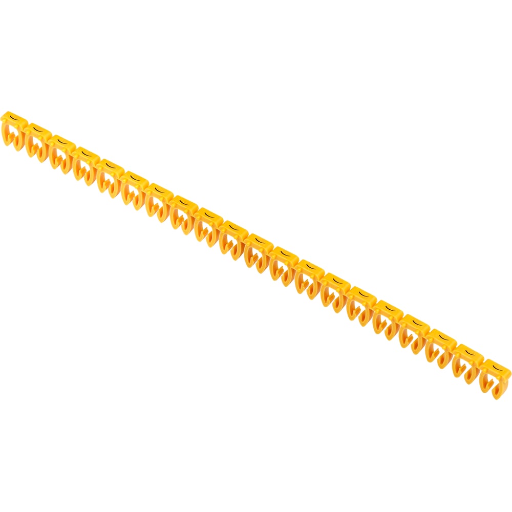 Изображение товара Маркер IEK открытого типа KE для маркировки кабелей 4-6 мм2 200 шт