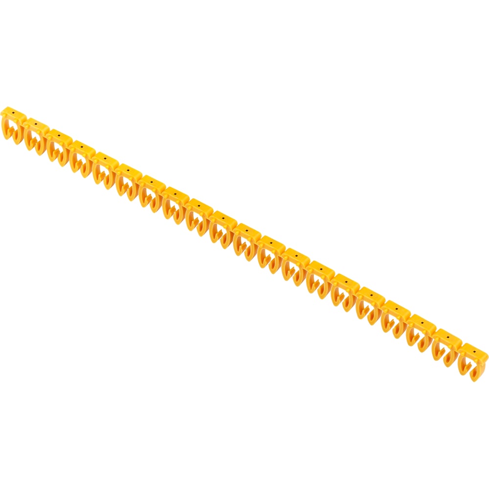 Изображение товара Маркер IEK открытого типа KE для кабелей 4-6 мм, 200 штук