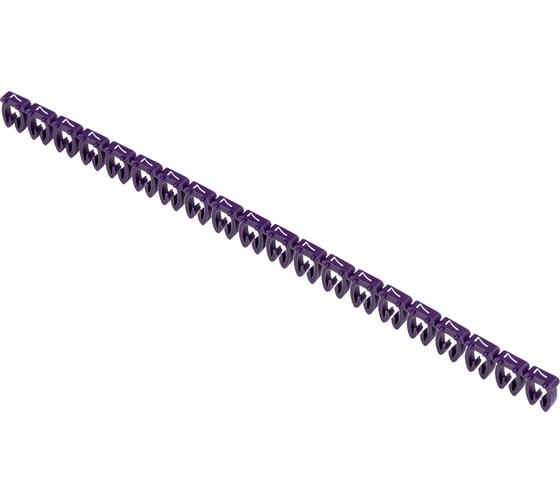 Изображение товара Маркер IEK открытого типа KE, 4-6мм2, символ 7, 500штук/упаковка UMK-KE3-7