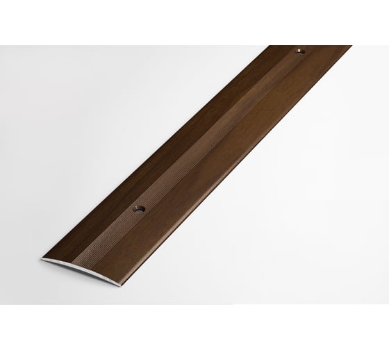 Изображение товара Порог прямой алюминиевый (37 мм; 0.9 м; декоративный; венге) Лука 00000001389