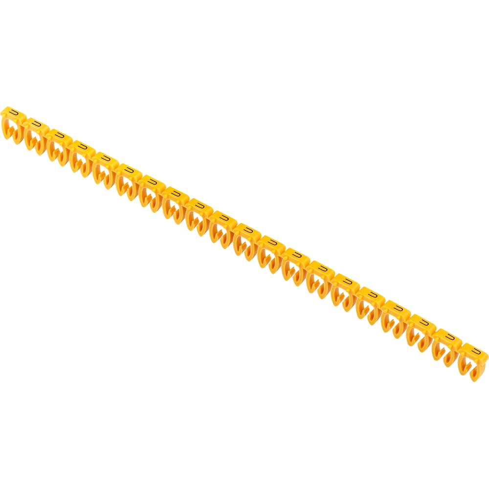 Изображение товара Маркер IEK открытого типа KE 4-6мм2 символ U 200шт упаковка