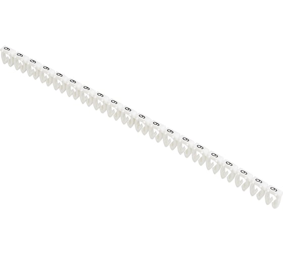 Изображение товара Маркер IEK открытого типа KE, 4-6мм2, символ 9, 500штук/упаковка UMK-KE3-9