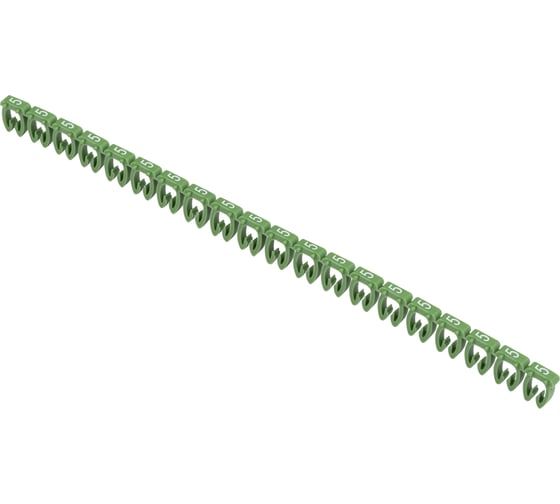 Изображение товара Маркер IEK открытого типа KE, 4-6мм2, символ 5, 500штук/упаковка UMK-KE3-5