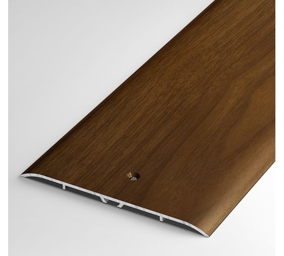 Изображение товара Порог прямой алюминиевый (100 мм; 0.9 м; декоративный; венге) Лука 00000001517