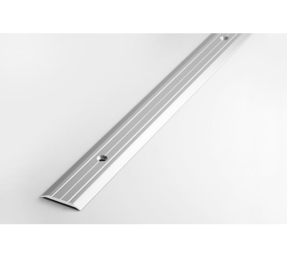 Изображение товара Порог прямой алюминиевый (25 мм; 0.9 м; без покрытия) Лука 00000001346