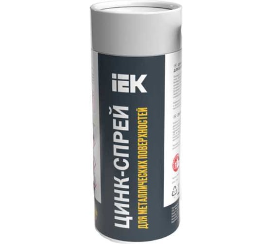 Изображение товара Цинк-спрей для металлических поверхностей IEK 400 мл CAC11-AP-0400