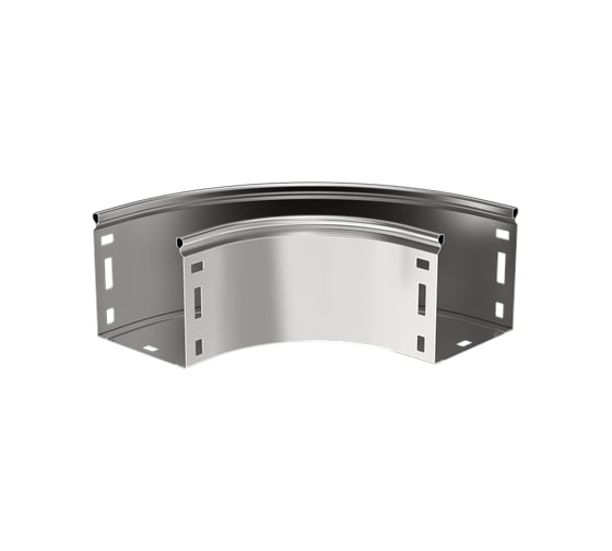 Изображение товара Поворот плавный IEK ESCA 90град тип Г01 100x100мм CPG01-0-90-100-100