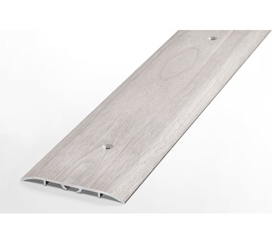 Изображение товара Порог прямой алюминиевый (60 мм; 0.9 м; декоративный; ясень белый) Лука УТ000023078