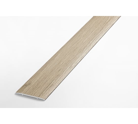Изображение товара Порог прямой алюминиевый (35 мм; 0.9 м; ламинированный; дуб беленый) Лука УТ000020154