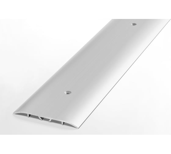Изображение товара Порог прямой алюминиевый (60 мм; 0.9 м; анодированный; серебро) Лука УТ000012514
