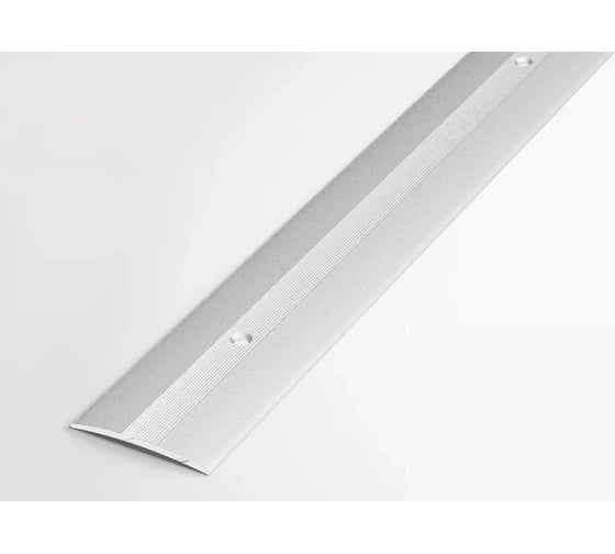 Изображение товара Порог прямой алюминиевый (37 мм; 0.9 м; декоративный; белый) Лука УТ000010486