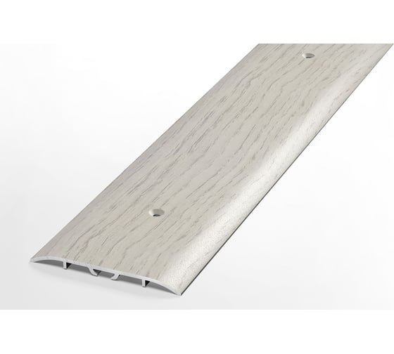 Изображение товара Порог прямой алюминиевый (60 мм; 0.9 м; декоративный; дуб Арктик) Лука УТ000012541