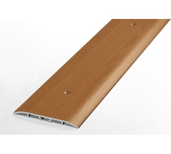 Изображение товара Порог прямой алюминиевый (60 мм; 0.9 м; декоративный; бук) Лука УТ000012528