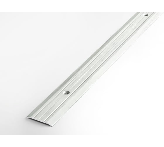 Изображение товара Порог прямой алюминиевый (25 мм; 0.9 м; декоративный; береза) Лука УТ000026026