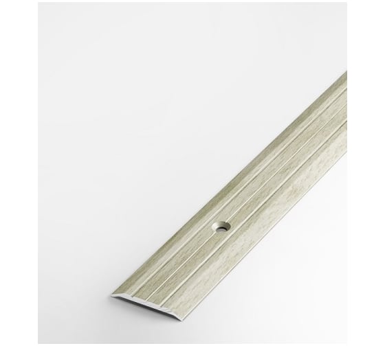 Изображение товара Порог прямой алюминиевый (25 мм; 0.9 м; декоративный; дуб выбеленный) Лука УТ000026025