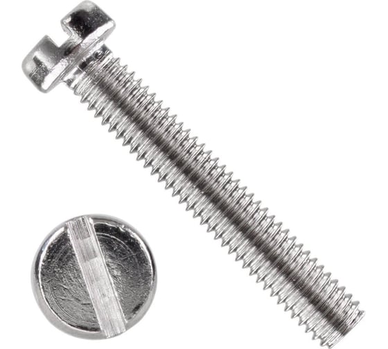 Изображение товара Винт Море-Метизов DIN 84 А2 M5x30 мм, 10 шт. VINT84A2M53010M