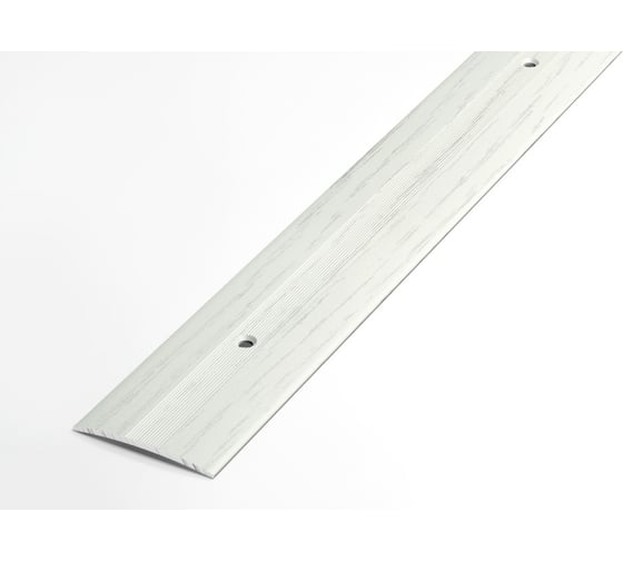 Изображение товара Порог прямой алюминиевый (37 мм; 0.9 м; декоративный; береза) Лука УТ000026081